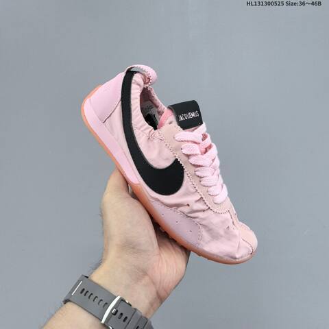 Nike Jacquemus x Nike Air Max 1 Jacumoon Light Pink Black White Gum Orange EU 36-46 Sneaker - Unisex (BS-60147)