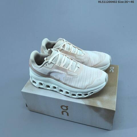 On Running Cloudmonster Void Black White EU 36-46 Running Shoe Running Sneakers - Unisex (BS-69647)