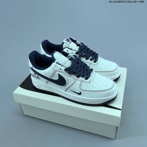 Nike Air Force 1 07 Off White Burgundy Grey EU 36 45 Sneaker EU 36-45 - Unisex (BS-61353)
