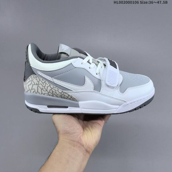 Jordan Legacy 312 Low White/Grey EU 36-47.5 basketball