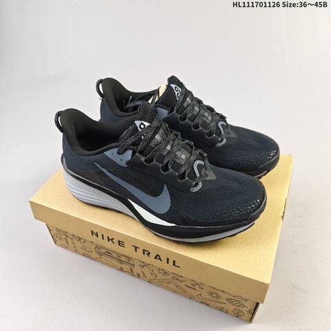 Nike ReactX Pegasus Trail 6 Black Grey White EU 36-45 Trail Shoe - Unisex (BS-63041)