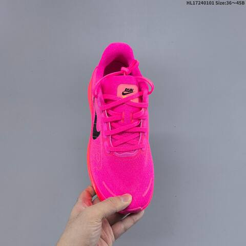 Nike VOMERO PREMIUM ReactX Air Zoom Hyper Pink Black Neon Yellow EU 36-45 Running Shoe - Unisex (BS-62273)