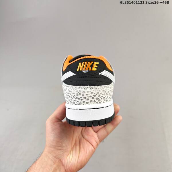 Nike SB Dunk Low Pro black orange white grey EU 36-46 skate shoe