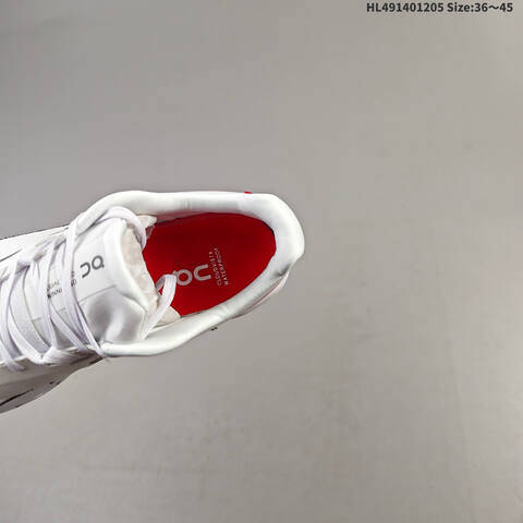 On Cloudvista 2 Waterproof White Red Black EU 36-45 Trail Shoe Trail Running Sneakers - Unisex BS-69751