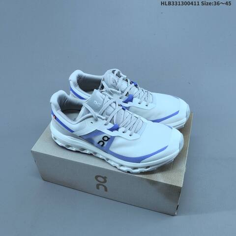 On Running Cloudvista 2 Waterproof Grey White Black Blue EU 36-45 Trail Shoe Trail Running Sneakers - Unisex (BS-69624)