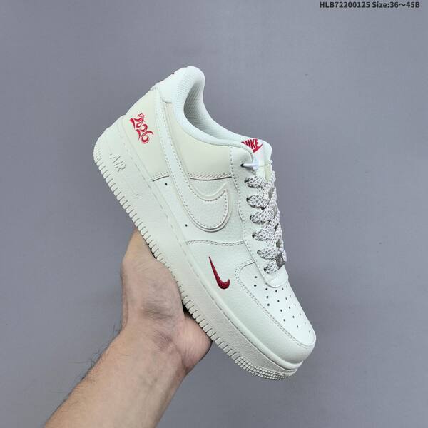 Nike Air Force 1 07 Low off white red EU 36-45 sneaker