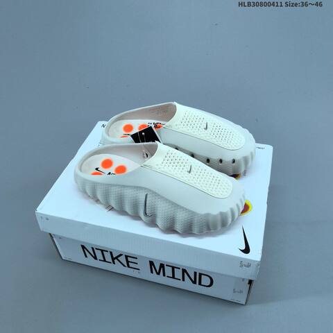 Nike Mind 001 Recovery Slide Bright Pink Off White Silver Orange EU 36-46 Slides - Unisex (BS-60825)