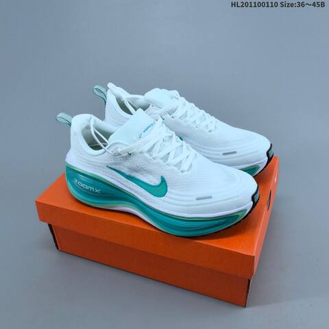 Nike Vomero Plus ReactX Air Zoom ZoomX Black White Teal EU 36-45 Running Shoe - Unisex (BS-62099)