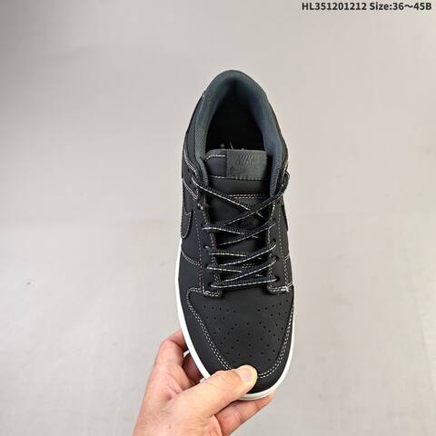 Nike Dunk SB Low Black White EU 36-45 Skate Shoe - Unisex (BS-62746)