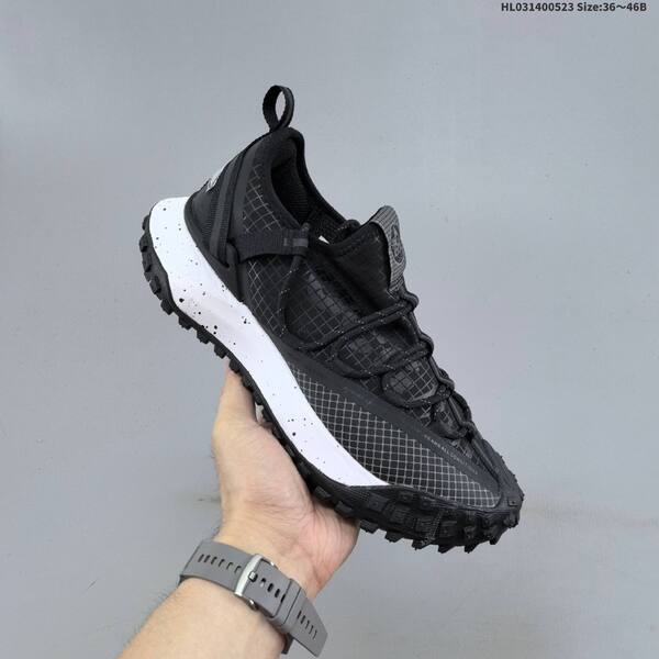 Nike ACG Mountain Fly Low GTX black white grey EU 36-46 trail shoe
