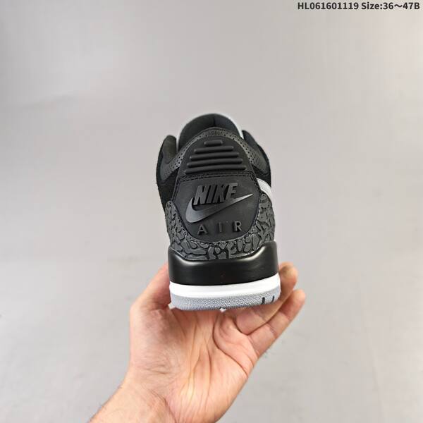 Jordan Air Jordan 3 Retro CK4348-007 Black/Silver/White EU 36-47 basketball