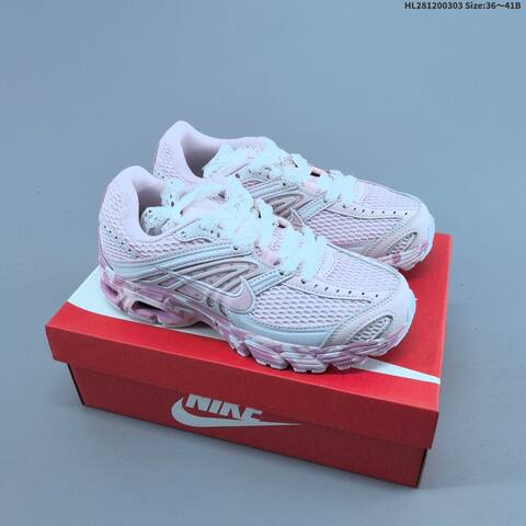 Nike Air Max Moto 2K Silver Pink Black White EU 36-41 Running Shoe - Unisex (BS-61475)