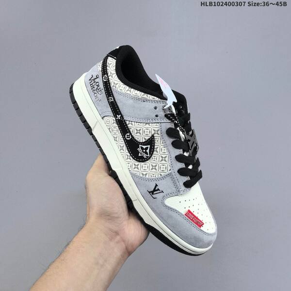 Nike Dunk SB Low grey white black red EU 36-45 skate shoe