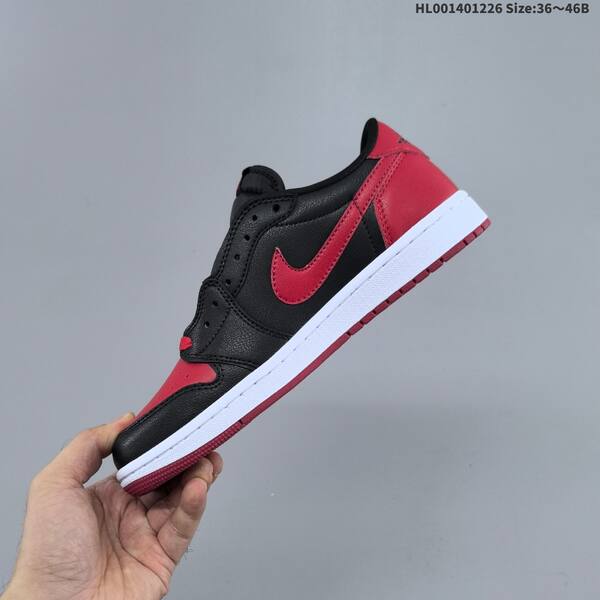 Jordan Air Jordan 1 Low OG Bred / black-red EU 36-46 lifestyle