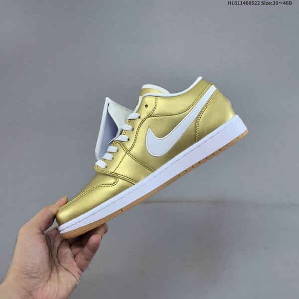 Jordan Air Jordan 1 Low Gold/White EU 36-46 basketball