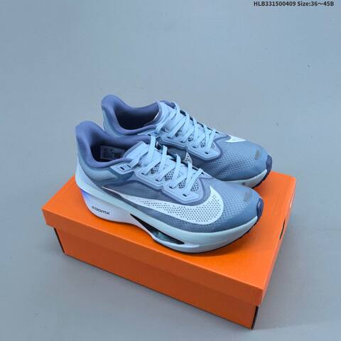 Nike Zoom Fly 6 Light Blue White Dark Blue EU 36-45 Running Shoe - Unisex (BS-60853)