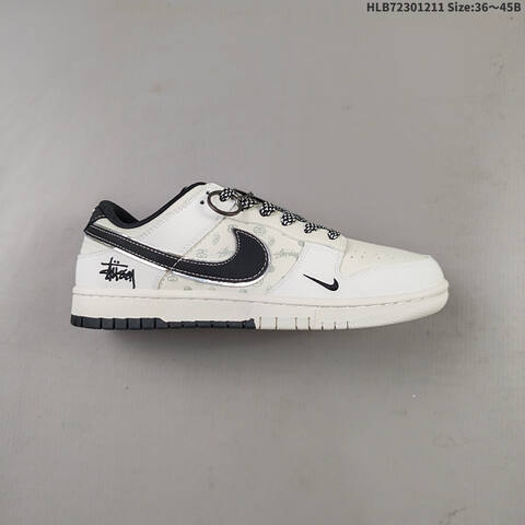 Nike Dunk Low Retro DIY Off White Black EU 36-45 Skate Shoe - Unisex (BS-62764)
