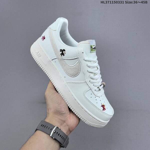 Nike Air Force 1 07 CNY IQ1119 011 off white burgundy gold white EU 36 45 sneaker EU 36-45