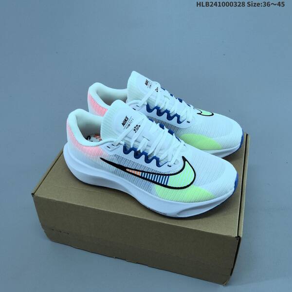 Nike Zoom Fly 5 Flyknit white black neon pink neon green blue EU 36-45 running shoe