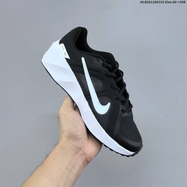 Nike Metro Tek GS black white purple EU 36-45 running shoe