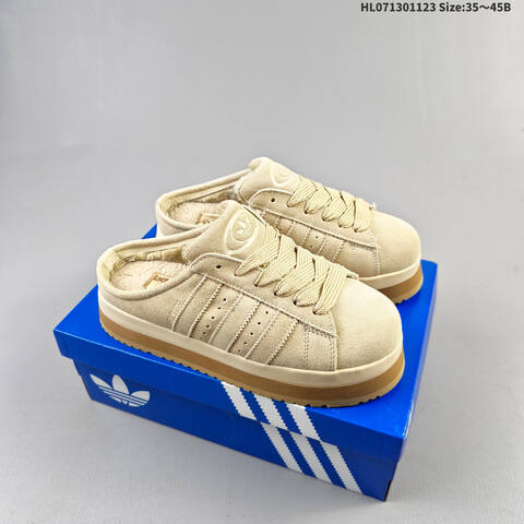 Adidas CAMPUS 00s WTR LO Mule Beige Cream Gum Brown EU 35-45 Sneaker - Unisex (BS-65508)