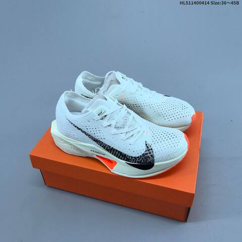 Nike ZoomX Vaporfly Next 3 White Black Turquoise Purple EU 36-45 Running Shoe - Unisex (BS-60749)