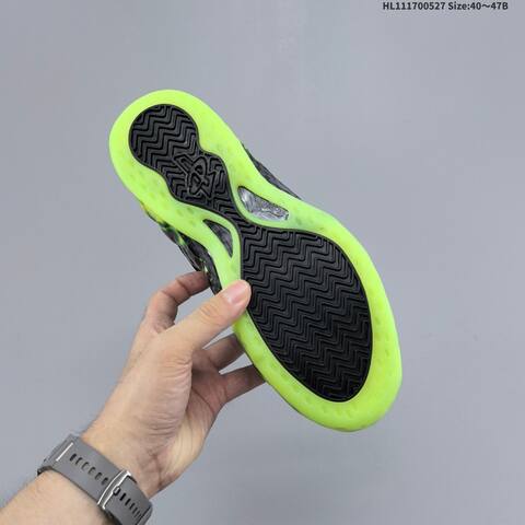 Nike Air Foamposite One ParaNorman Black Neon Green EU 40-47 Basketball Shoe - Men's (BS-60080)