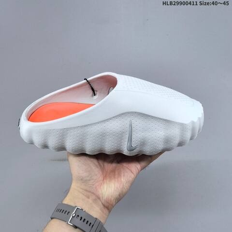 Nike Mind 001 Off White Grey Orange EU 36-45 Slides - Unisex (BS-60816)