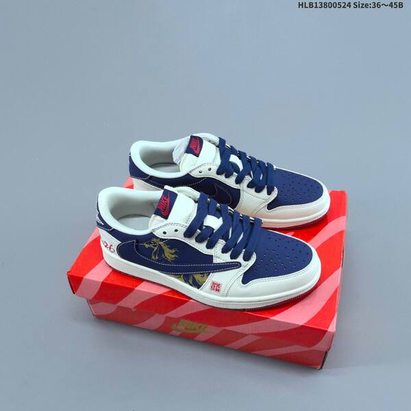 Nike Air Jordan 1 Low white/navy/red/gold EU 36-45 lifestyle