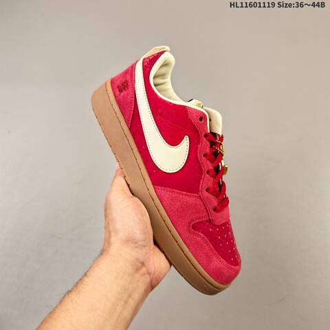 Nike Dunk Low SE Free 99 Red Cream Gold Gum EU 36-44 Skate Shoe - Unisex (BS-63436)