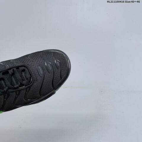 Nike Air Max Plus TN Black Neon Green EU 40-46 Running Shoe - Men's (BS-60705)