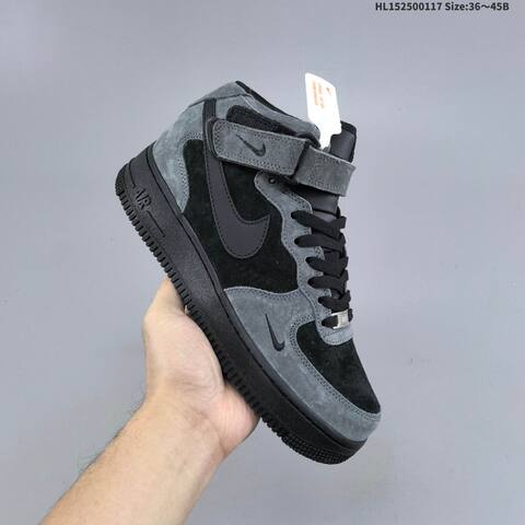 Nike Air Force 1 MID ZH0316-167 Black Dark Grey EU 36-45 Sneaker - Unisex (BS-61941)