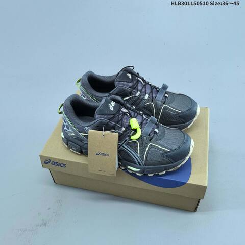 ASICS Gel-Kahana 8 Black Dark Grey Cream EU 36-45 Trail Shoe Trail Running Sneakers - Unisex (BS-68852)