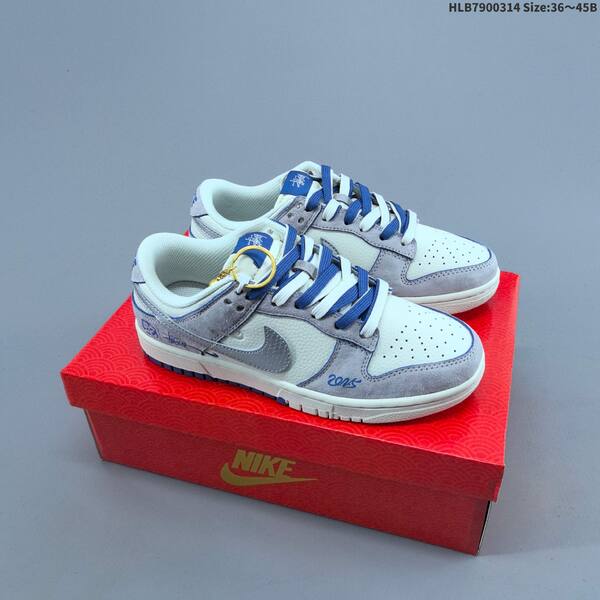 Nike Dunk Low Off White Grey Blue EU 36-45 skate shoe