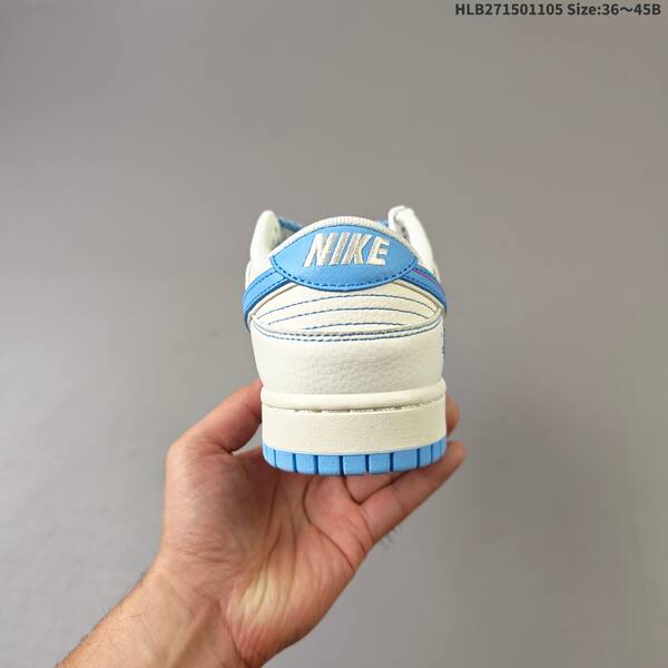 Nike Dunk Low Stussy Supreme Custom sail university blue red EU 36-45 skate shoe