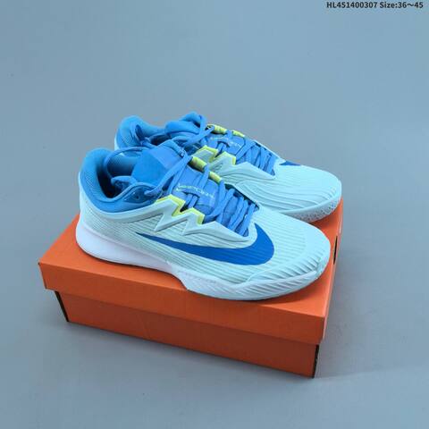Nike Vapor Pro 3 White Dark Navy Bright Yellow Light Yellow Dark Grey EU 36-45 Tennis Shoe - Unisex (BS-61451)