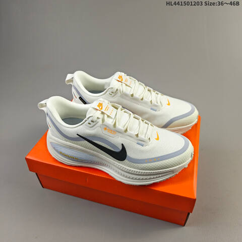 Nike Air Zoom Vomero 18 GTX White Black Orange EU 36-46 Running Shoe - Unisex (BS-62869)