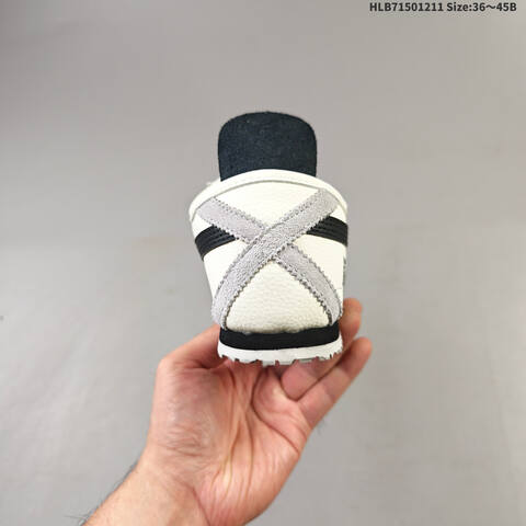 Onitsuka Tiger Mexico 66 Cream White Black Grey EU 36-45 Sneaker Casual Sneakers - Unisex (BS-69166)
