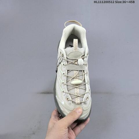 HOKA ONE ONE Mafate Three 2 Beige Light Grey Dark Grey EU 36-45 Trail Shoe Trail Running Sneakers - Unisex (BS-69340)