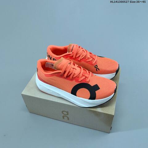 On Cloudboom Volt 3 MF30980462 Orange Black White EU 36-45 Running Shoe Running Sneakers - Unisex (BS-69511)