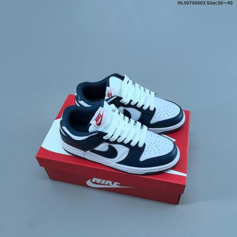 Nike Dunk Low Retro Black White Brown Sail EU 36-45 Skate Shoe - Unisex (BS-59993)