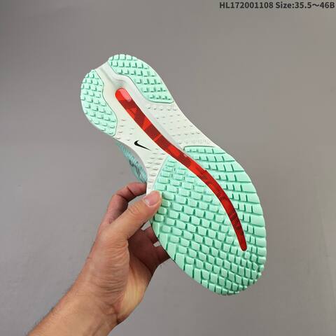 Nike Air Zoom Pegasus Premium Mint White Dark Grey Red EU 35 5-46 Running Shoe - Unisex (BS-63876)