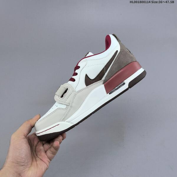 Jordan Legacy 312 Low white / burgundy / taupe / brown 36~47.5B lifestyle