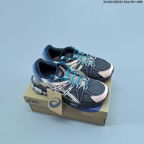 ASICS GEL-KAHANA 8 FL White Maroon Yellow Beige EU 36-46 Trail Shoe Trail Running Sneakers - Unisex (BS-68781)
