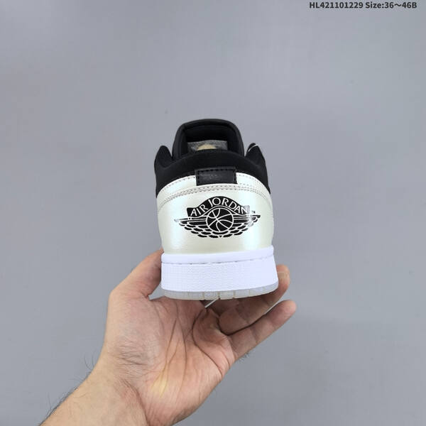 Jordan Air Jordan 1 Low black/white 36~46B basketball