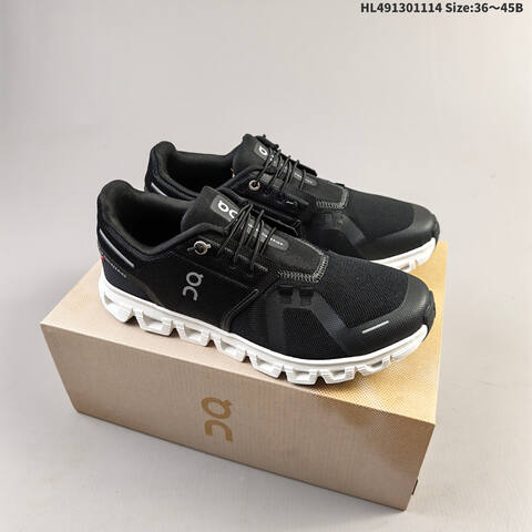 On Cloud 6 Navy White And Black EU 36-45 Running Shoe Running Sneakers - Unisex (BS-69820)
