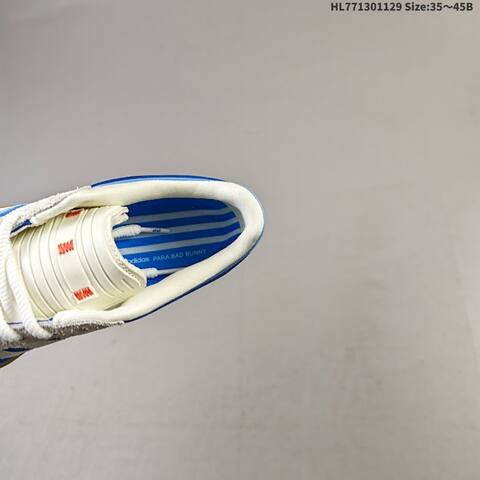 Adidas Bad Bunny x Gazelle Indoor Blue White Grey Gum EU 35-45 Skate Shoe - Unisex (BS-65402)
