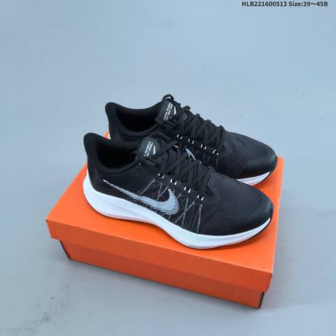 Nike Air Zoom Winflo 8 Black Dark Grey Red White EU 39-45 Running Shoe - Unisex (BS-60349)