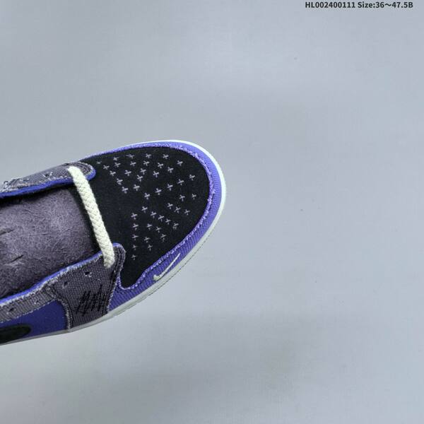 Jordan Air Jordan 1 Low OG Zion Williamson Regency Purple/Dark Raisin/Black 36-47.5 basketball