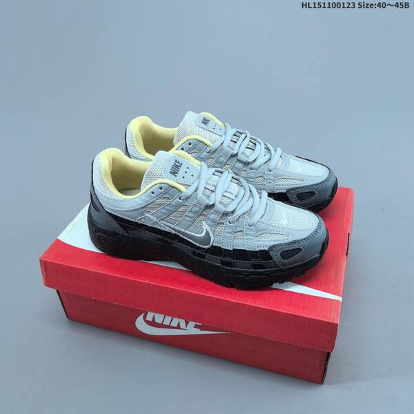 Nike P-6000 black white EU 40-45 running shoe